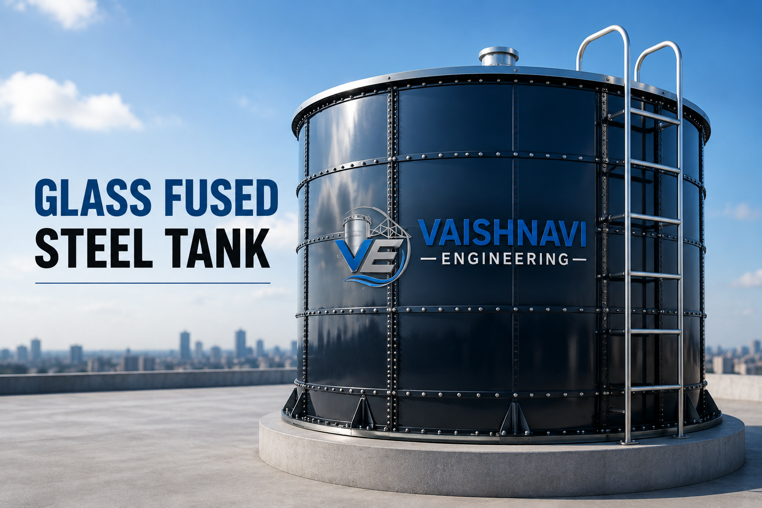 Glass Fused Steel Tank