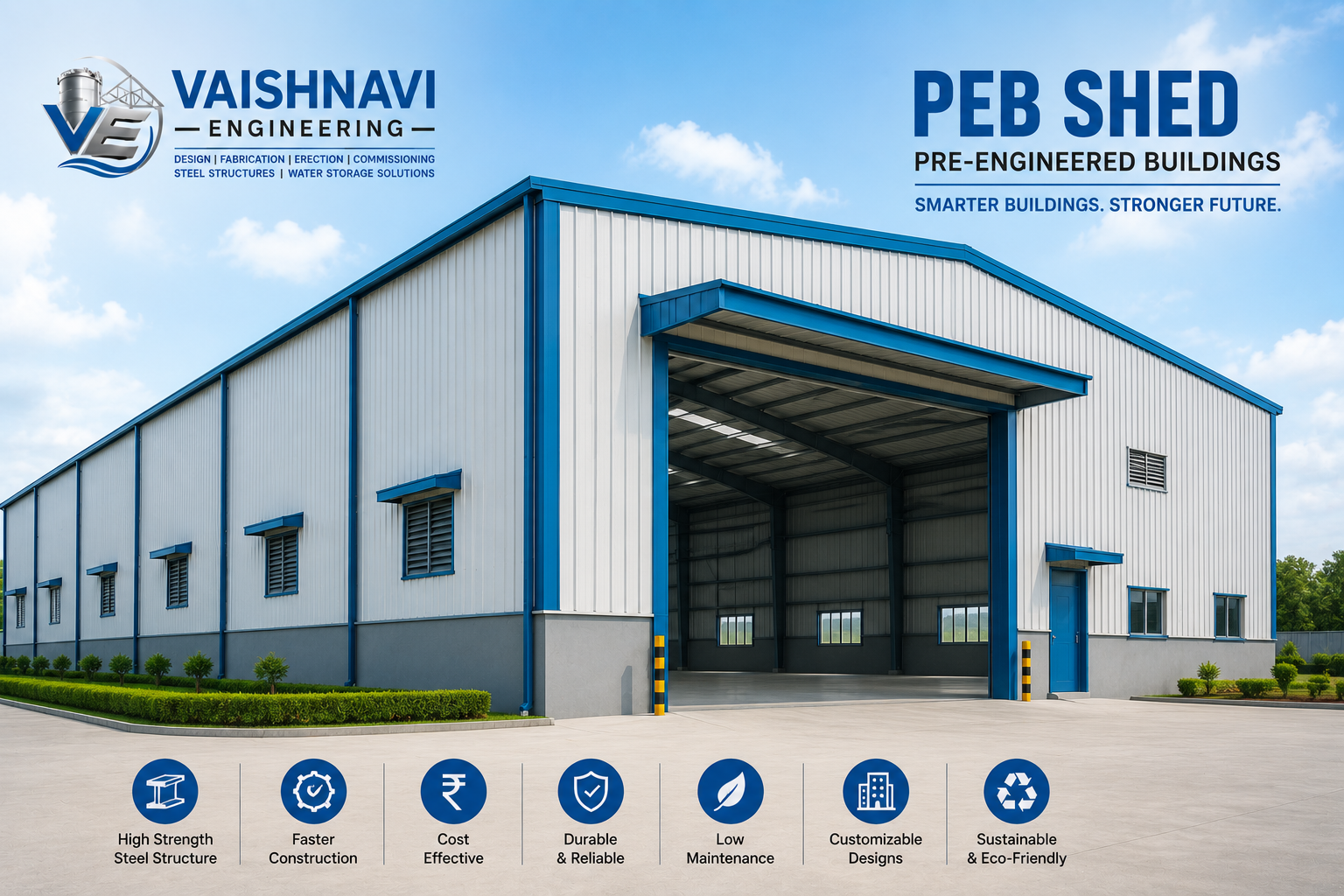PEB Shed and Steel Structure